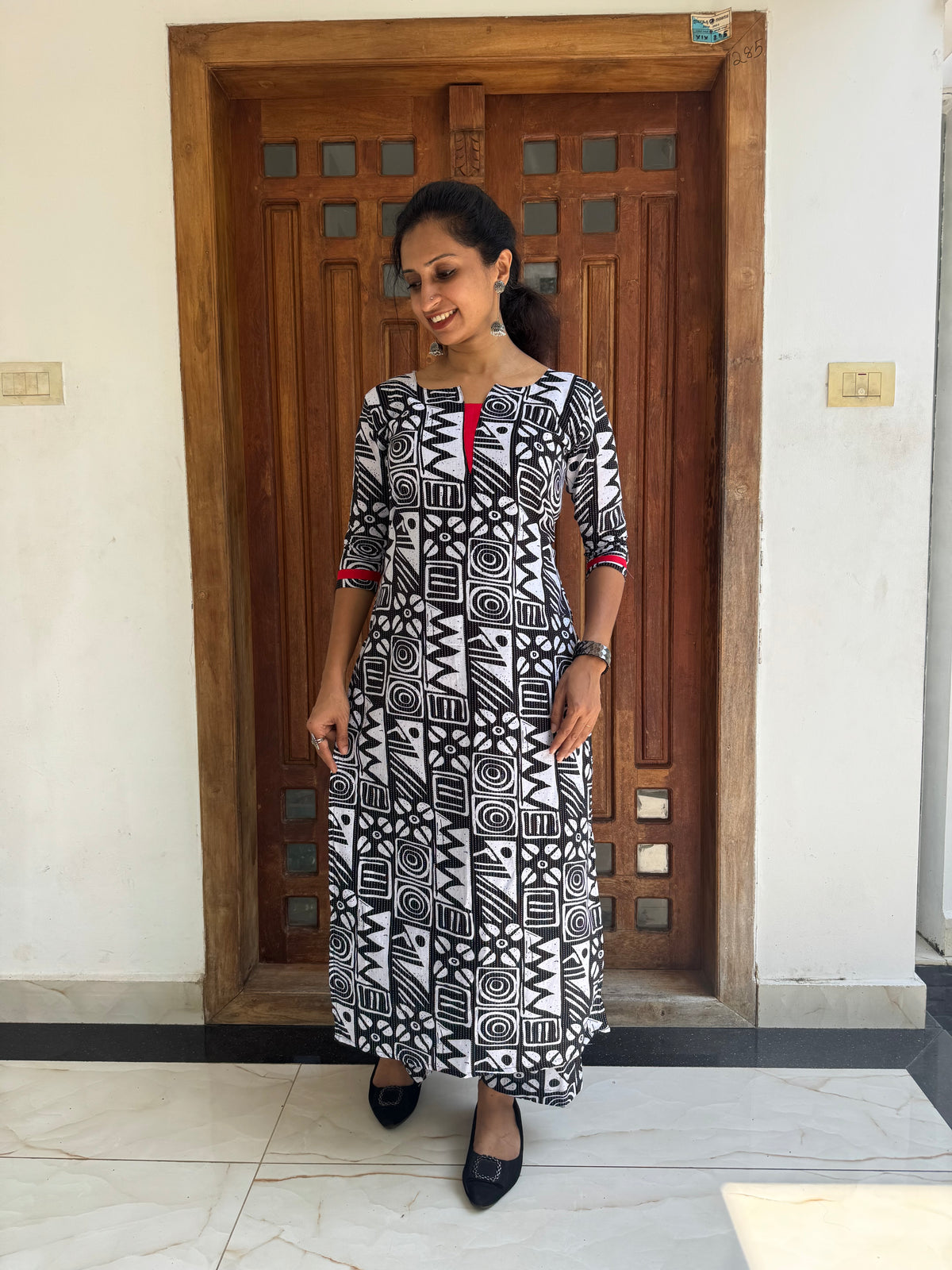 Kantha cotton cordset