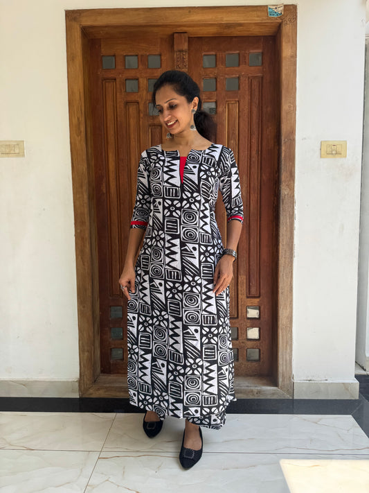 Kantha cotton cordset