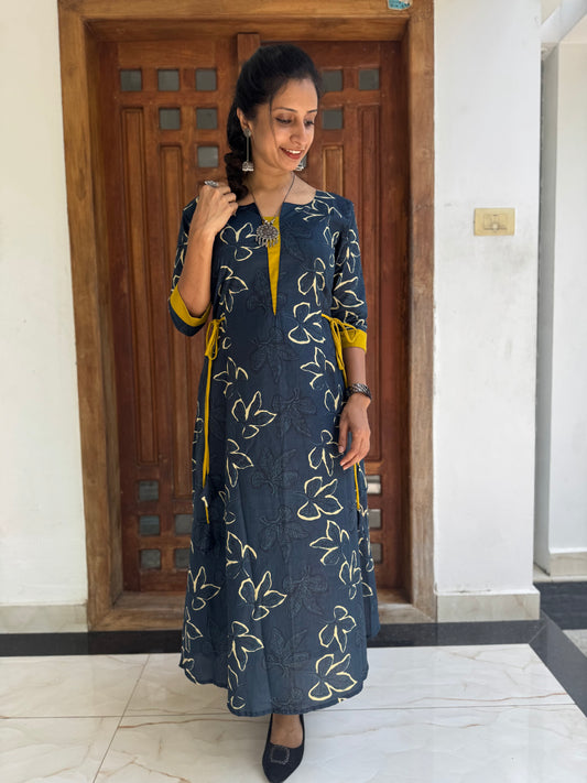 Aline kurti with lining